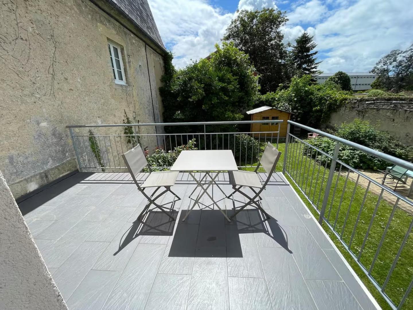 Apt Duplex Ou Plain Pied Tout Confort Plein Centre Ville Bayeux Proche Commerces, Restaurants, Avec Terrasse Privative Ou Jardin Commun Amenage Clos, Parking Gratuit A Proximite, Proche Plages Du Debarquement Esterno foto